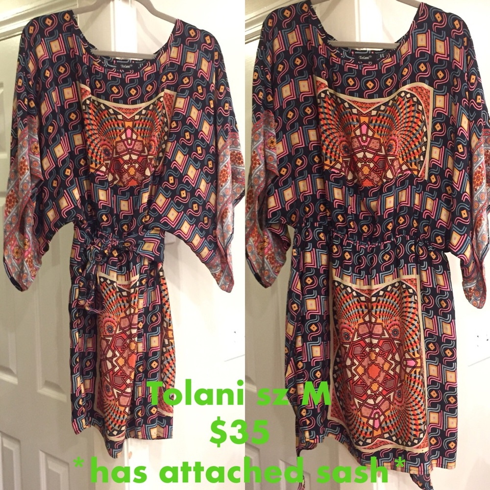 Tolani silk tunic/ dress